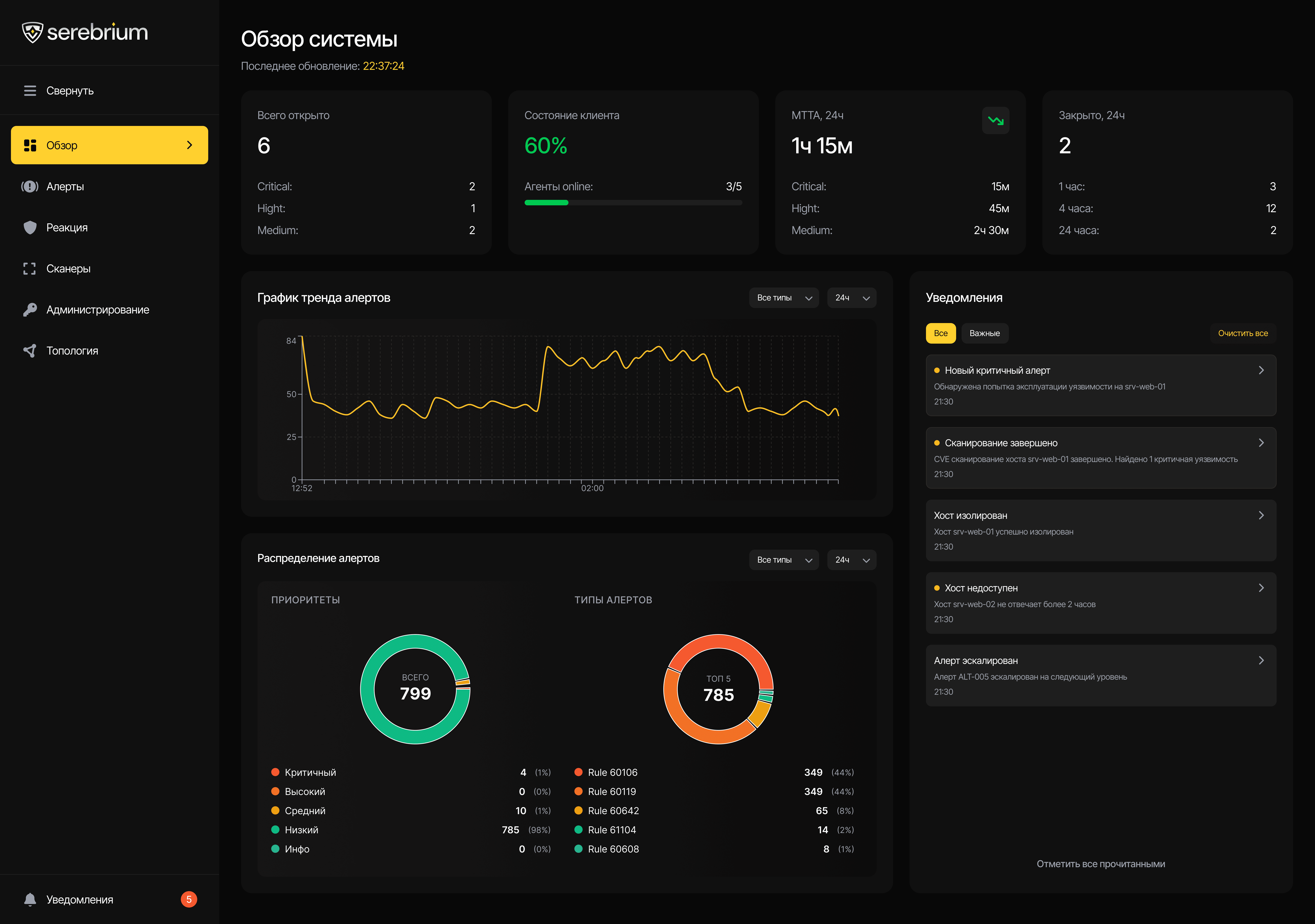 Экран системы 01